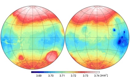 Gravitatea pe Marte