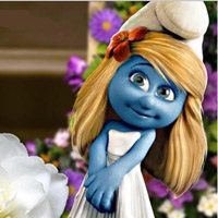 Jocul Smurfiki fierbe poțiunea împreună cu tatăl Smurf