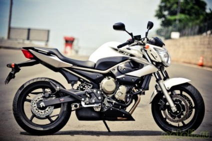 Tájékoztatás a motorkerékpár Yamaha XJ6 eltérítés