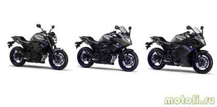 Tájékoztatás a motorkerékpár Yamaha XJ6 eltérítés
