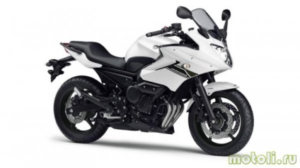 Tájékoztatás a motorkerékpár Yamaha XJ6 eltérítés