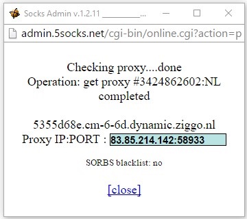 Cum se configurează șosetele rdp 5 proxy - instrucțiuni