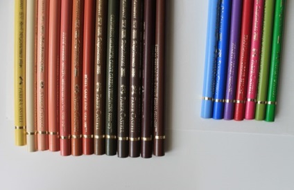 Hogyan rajzoljunk egy bőr színes ceruzák