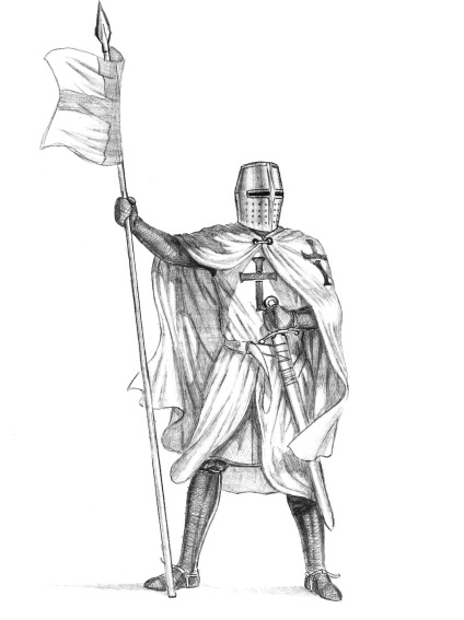Cum să atragă cavalerii pas cu pas - cât de ușor și simplu de a trage cu un creion, stilou sau stilou-stilouri