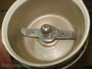 Cum să reparați un cuțit pentru un măcinător de cafea, toate produsele de casă
