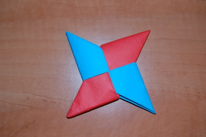 Cum sa faci din hartie ninja origami - cum sa faci shuriken din hartie, asterisc ninja un origami