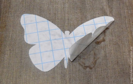 Hogyan, hogy a panel „pillangó” származó gombok - Fair Masters - kézzel készített, kézzel készített