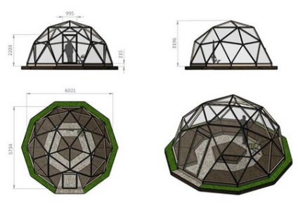 Cum se construiește o seară gălbui cu mâinile proprii pentru calculul și instalarea unui geocuplu