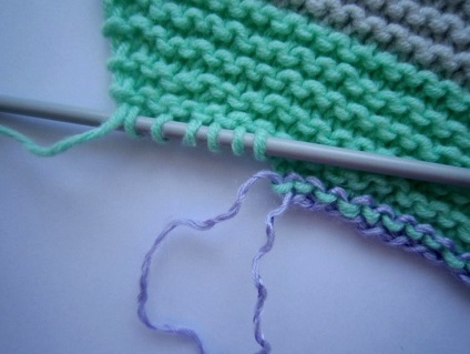 Cum de a lega o loofah cu ace de tricotat - o descriere, o diagramă și un microscop pentru începători