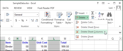 Cum se elimină coloanele și rândurile goale în Excel 2013 - cea mai rapidă și mai ușoară cale