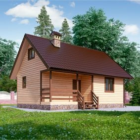 Catalog de proiecte de case din lemn în Moscova