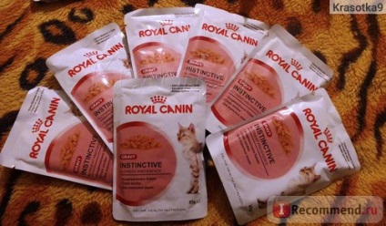 Macskaeledel Royal Canin ösztönös (mártás) - «☆ leggyengédebb húsdarabok szósszal