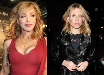 Courtney Love fotó ifjúkorában, és most - 300