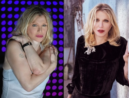 Courtney Love fotó ifjúkorában, és most - 300