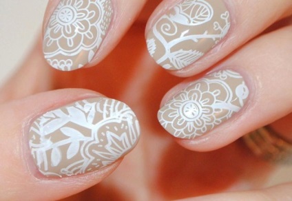 Lacy Nail Design Lace Idei, Foto, Video