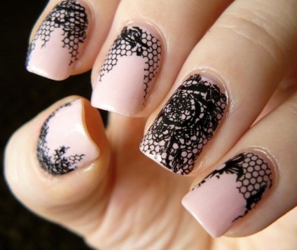 Lacy Nail Design Lace Idei, Foto, Video