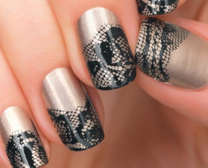 Lacy Nail Design Lace Idei, Foto, Video