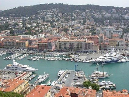 Côte d'Azur szép, osztriga és napfény