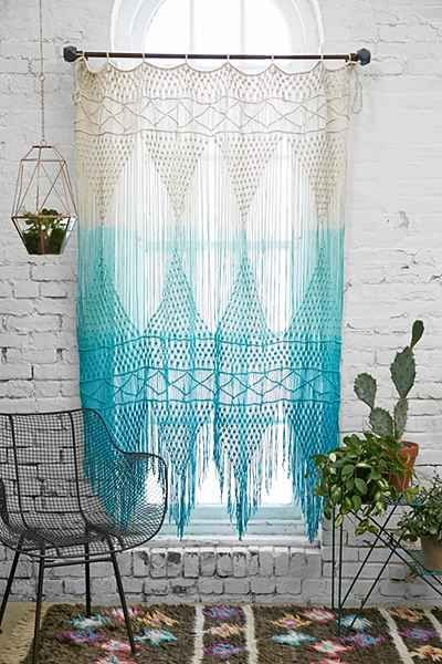 Macrame în design interior modern