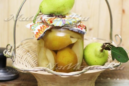 A pácolt körte a téli, egy egyszerű recept (víz) A pácolt körte a téli, egy egyszerű recept