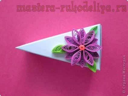 Maestru-clasa pentru quilling tort - ambalaj cadou