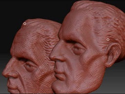 Modelarea capului uman în zbrush 3 - zbrush 3 - zbrush 3 - catalogul de lecții - zbrush - lecții,