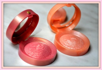 Articolele mele noi de la bourjois - blush blush # 33 lilas d sau highlight touche iilluminatrice # 96 trandafir