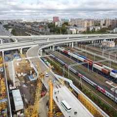 Moscova, știri, construcția sobyanin a site-ului svh de la strada de festival până la autostrada Dmitrov