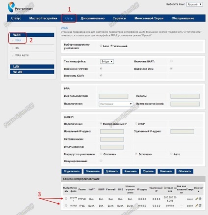 Configurarea routerului sagemcom 1744 v2