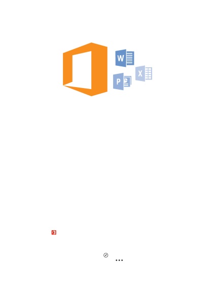 Office, microsoft office mobile, lucrul cu cuvântul mobil, manual de utilizare nokia lumia 820,