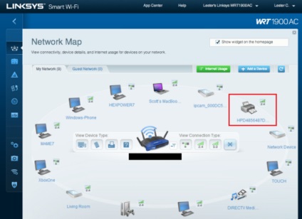 Optimizați spațiul de conectare a imprimantei printr-un router wi-fi