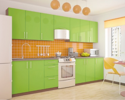 Orange-green kitchen 50 de fotografii de idei gata făcute, lecții video