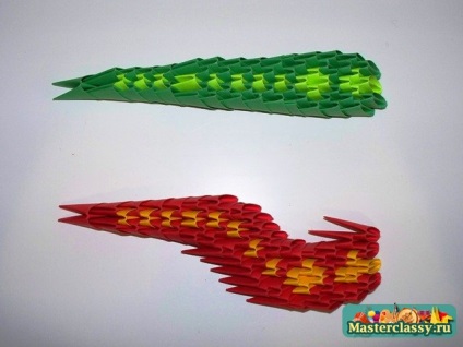 Moduláris origami kígyó mesterkurzust
