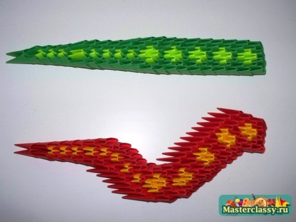 Origami modular șarpe maestru de clasă