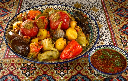 Dolma de legume, tulpina lui Khankishiyev