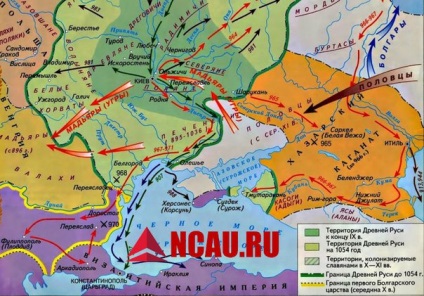 Primii ruși din Caucazul de Nord