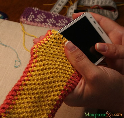 Rasfoieste in tehnica macrame cover pentru smartphone mc