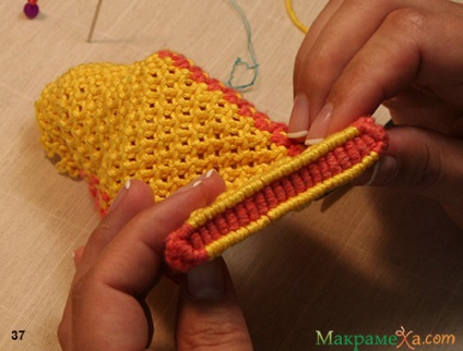 Weave a szakterületen a macrame tok okostelefon mikron