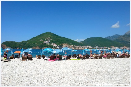 Plajele din Budva Muntenegru