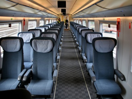 Un tren în Spania - despre trenuri renfe - serviciu de polarizare