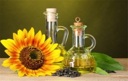 Aplicarea uleiului de floarea-soarelui cu beneficii pentru organism