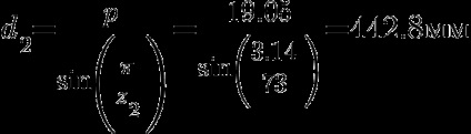 Exemplu de calcul al transmisiei lanțului
