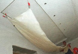 Procesul de instalare a unui plafon stretch