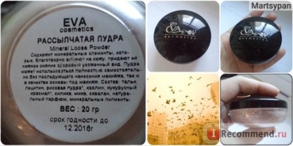 Pulbere friabil eva cosmetice pulbere minerale în vrac - 