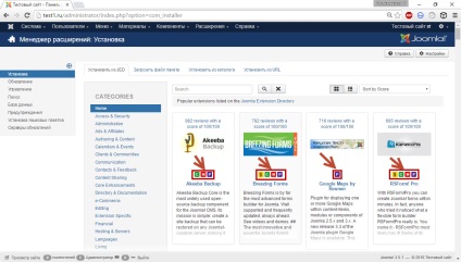 Extensii pentru Joomla 3 cum se descarcă, se instalează și se elimină componente, plug-in-uri și module
