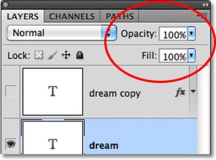 Diferența dintre opacitate și umplere în Photoshop