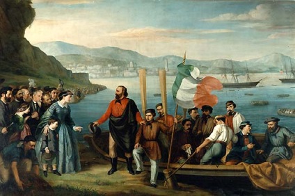 Risorgimento, vagy a történelem Olaszország egyesítésekor