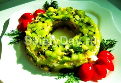 Saláta jade karkötő - mind kézi díszítéssel recept fotókkal és videó
