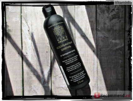 Șampon nano organice bezsulfatny de la căderea părului - 