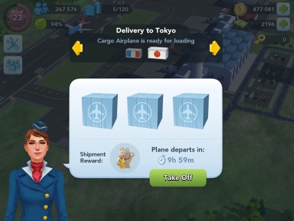 SimCity buildit - City repülőtér és Tokyo városrészek SimCity buildit